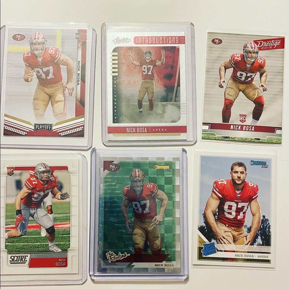 Nick Bosa rookie set !